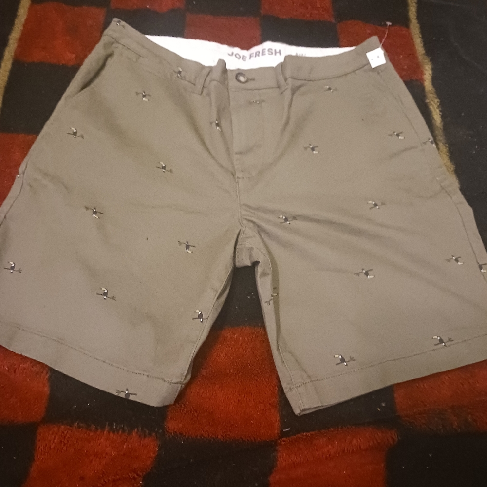 Joe Fresh toucan shorts
